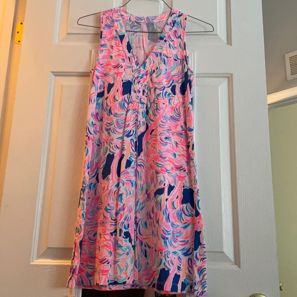 Lilly Pulitzer colorful minidress